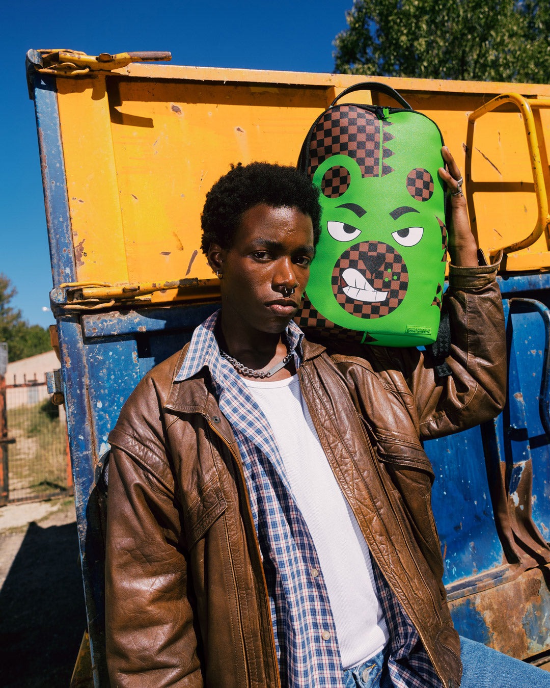 Sac à dos - GREEN BEAR FACE BACKPACK - SPRAYGROUND Secondary image