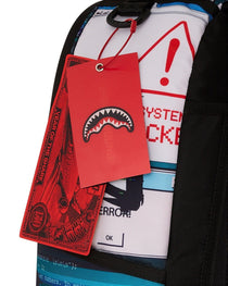 Sac à dos - HACKED SHARK DLXR BACKPACK - SPRAYGROUND-Magna-Carta