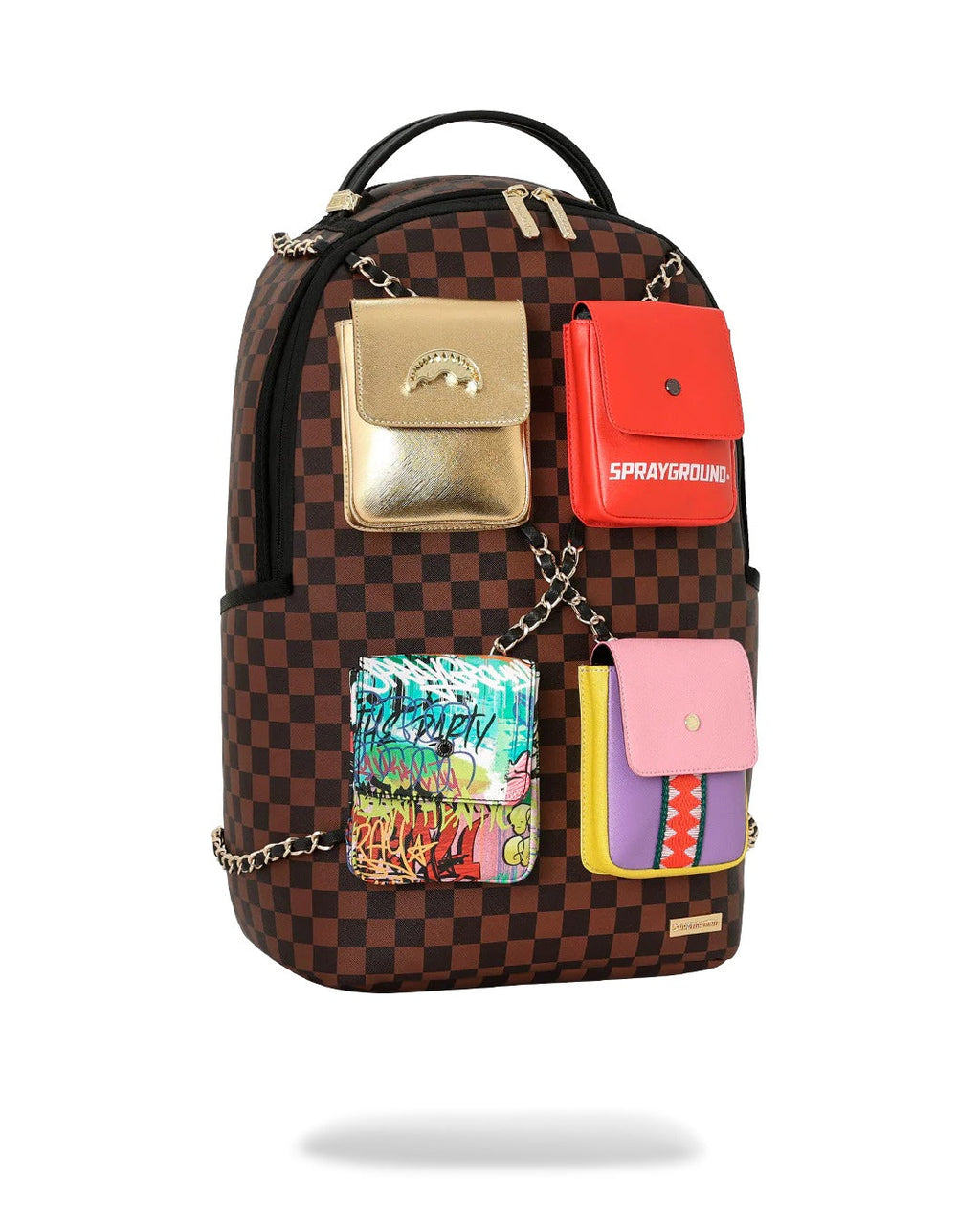 Sac à dos - HANGING POCKETS MIX UP BACKPACK - SPRAYGROUND-Magna-Carta