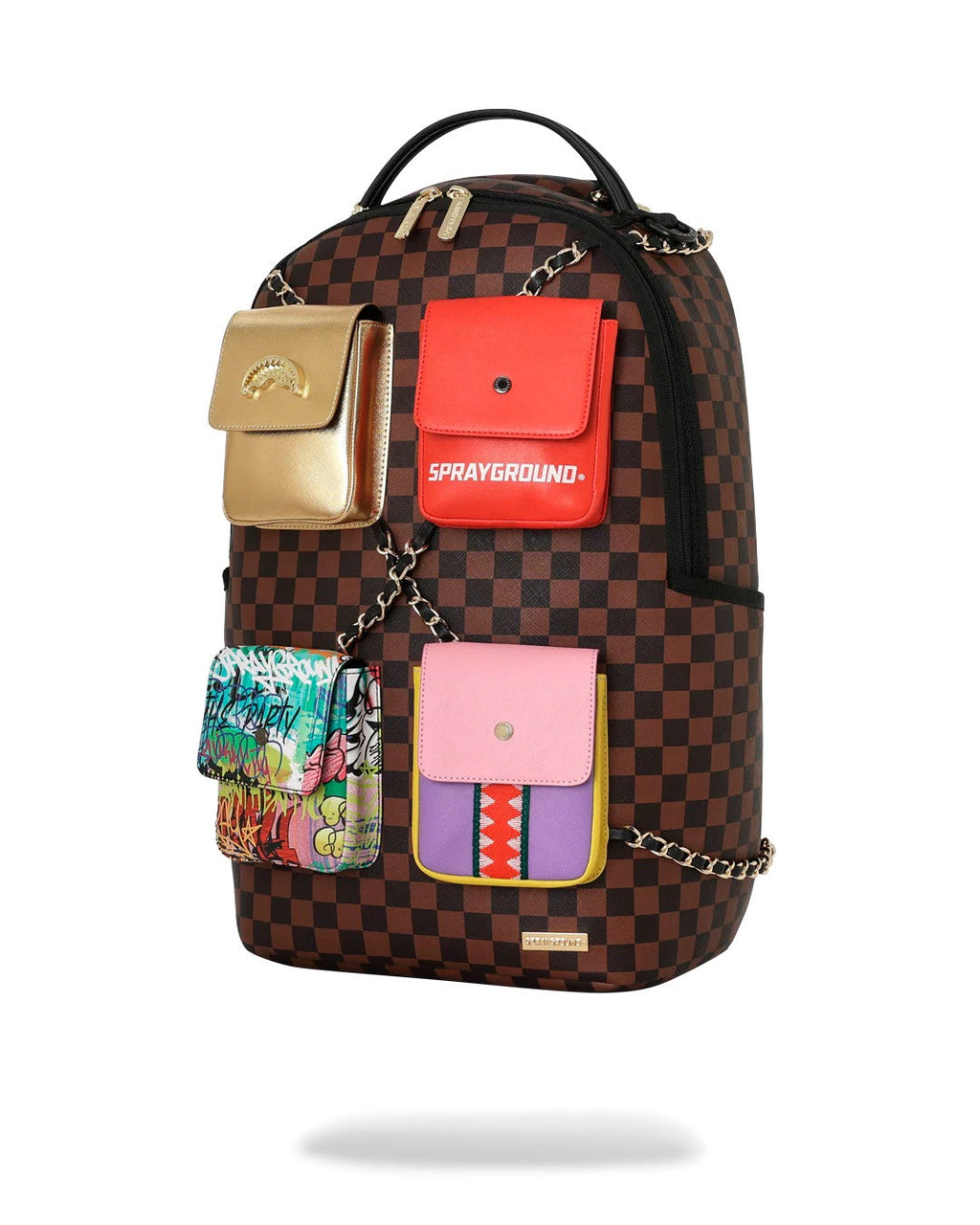 Sac à dos - HANGING POCKETS MIX UP BACKPACK - SPRAYGROUND-Magna-Carta