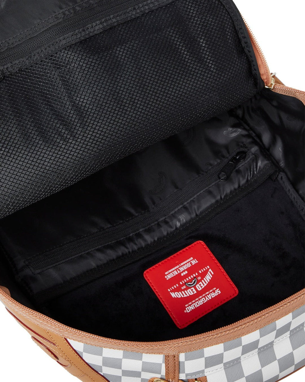 Sac à dos - HOUSE OF CREAM CHECK DLX BACKPACK - SPRAYGROUND-Magna-Carta