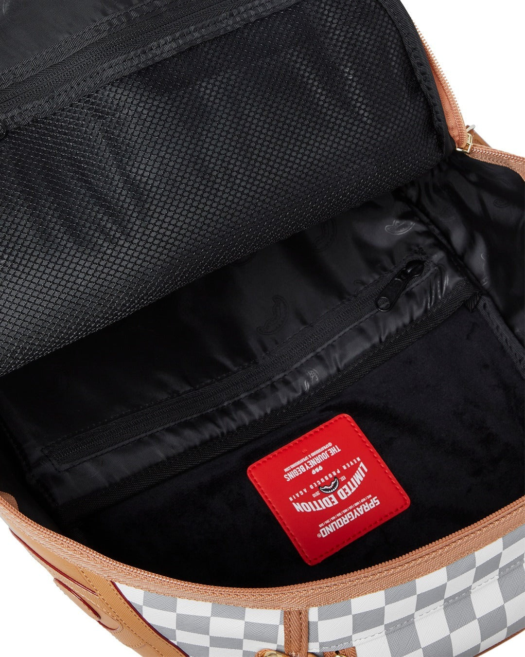 Sac à dos - HOUSE OF CREAM CHECK DLX BACKPACK - SPRAYGROUND-Magna-Carta