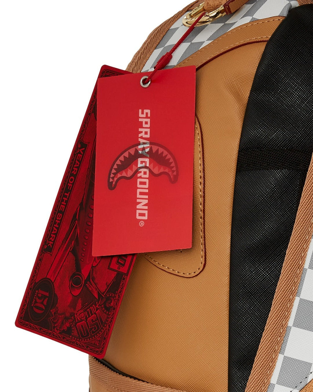 Sac à dos - HOUSE OF CREAM CHECK DLX BACKPACK - SPRAYGROUND-Magna-Carta