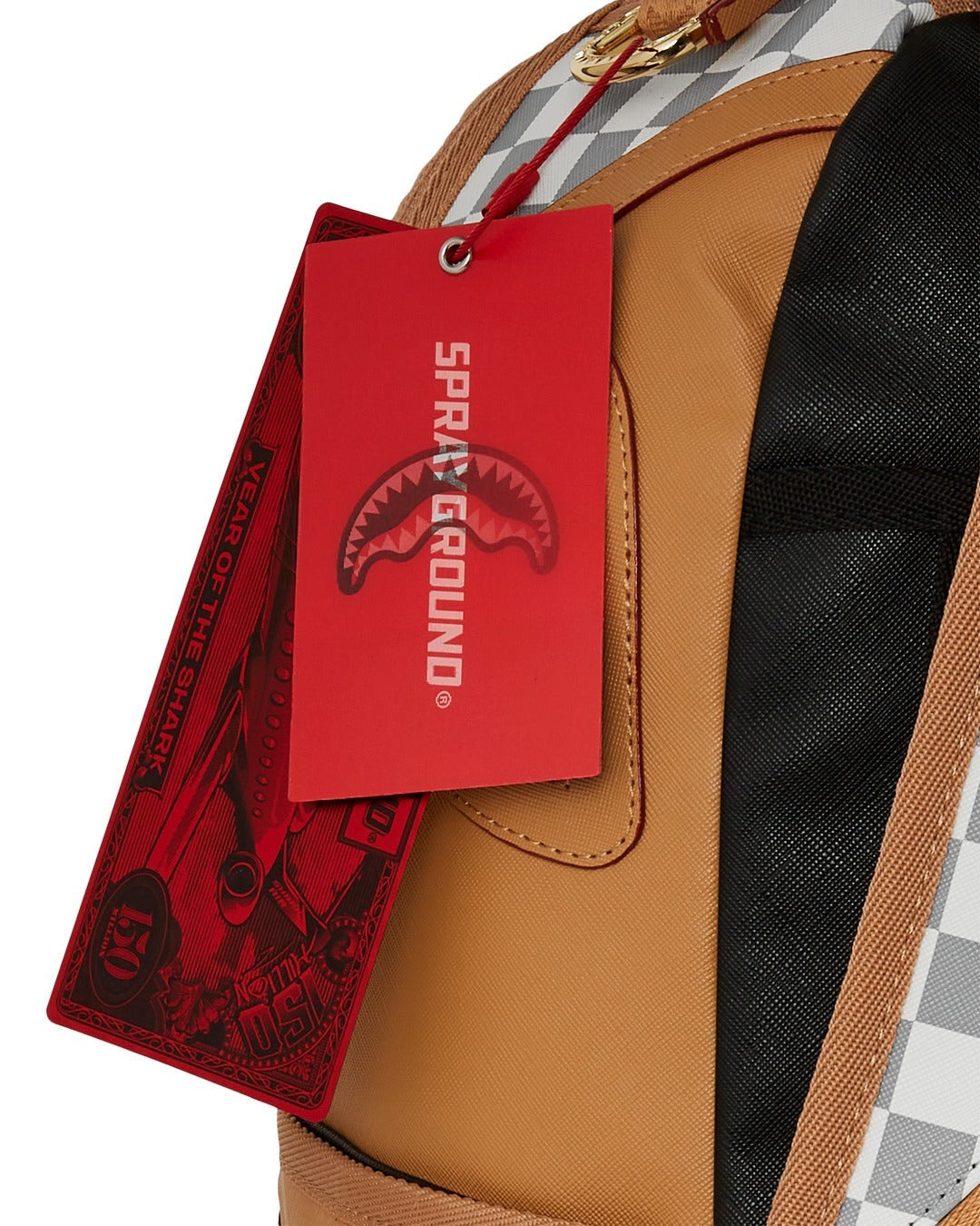 Sac à dos - HOUSE OF CREAM CHECK DLX BACKPACK - SPRAYGROUND-Magna-Carta