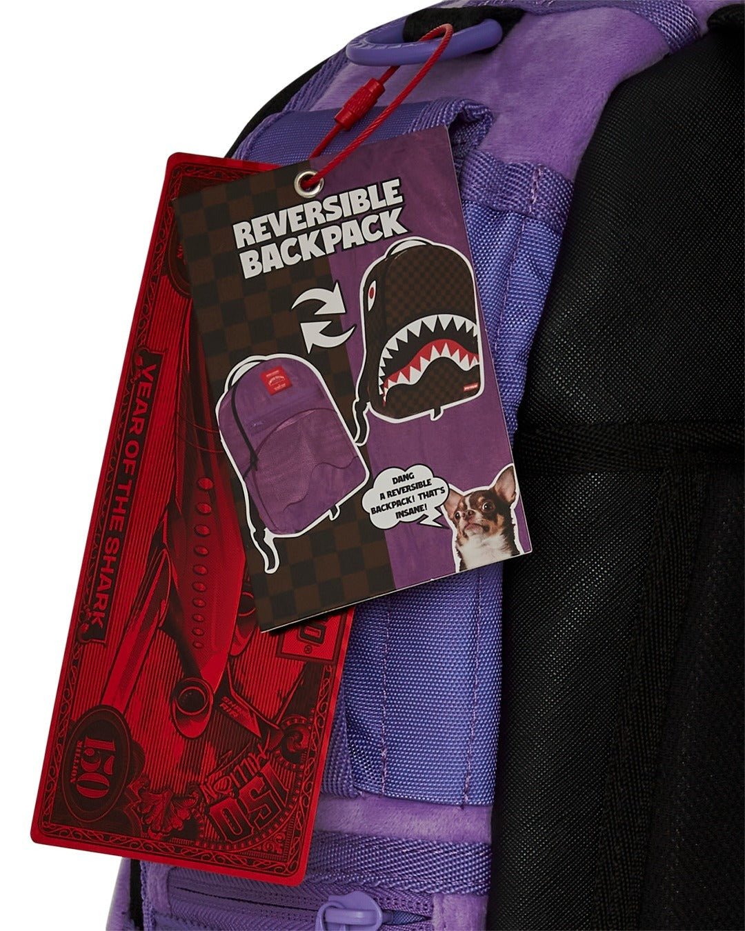 Sac à dos - INVERTED SHARK POCKET BACKPACK - SPRAYGROUND-Magna-Carta