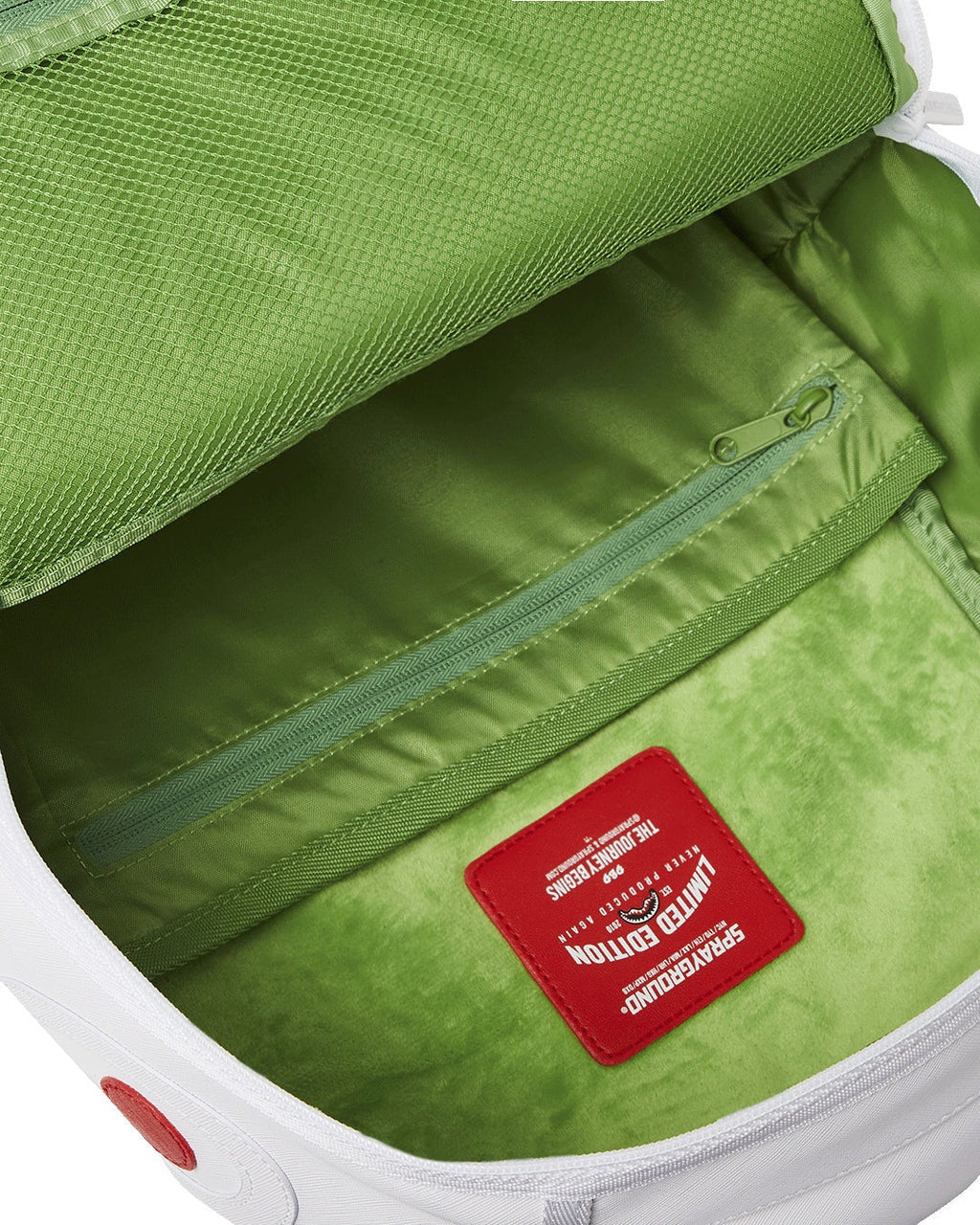 Sac à dos - ITALY RACING STRIPES BACKPACK WHITE - SPRAYGROUND-Magna-Carta