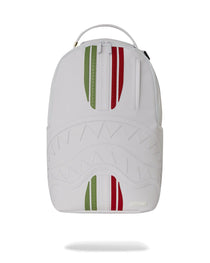Sac à dos - ITALY RACING STRIPES BACKPACK WHITE - SPRAYGROUND-Magna-Carta