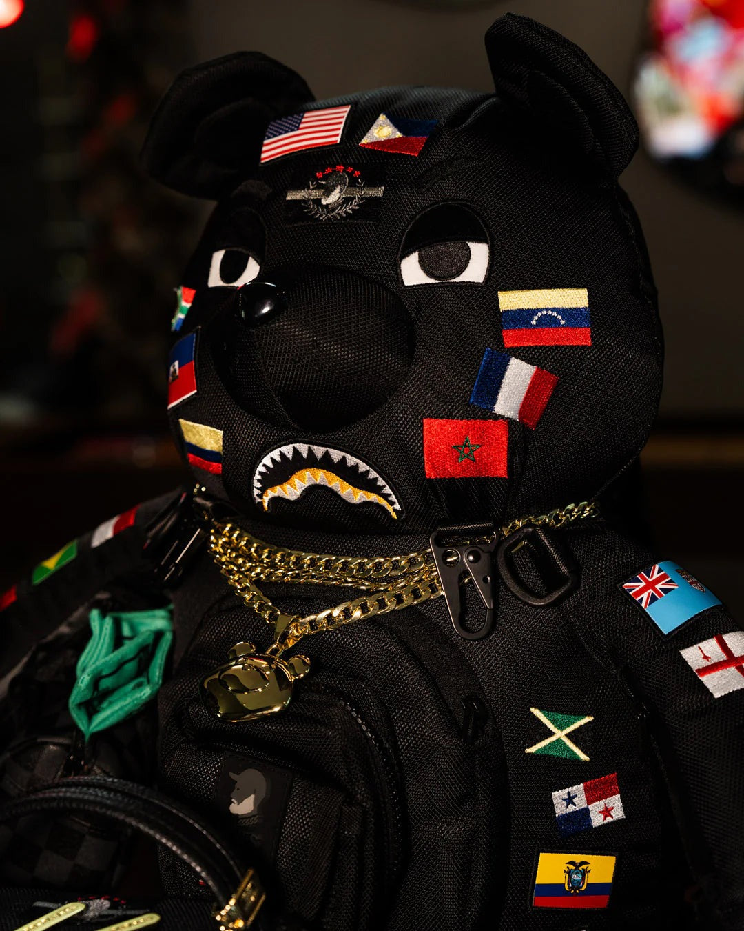 Sac à dos - JAMES FLAGS BEAR BACKPACK - SPRAYGROUND-Magna-Carta