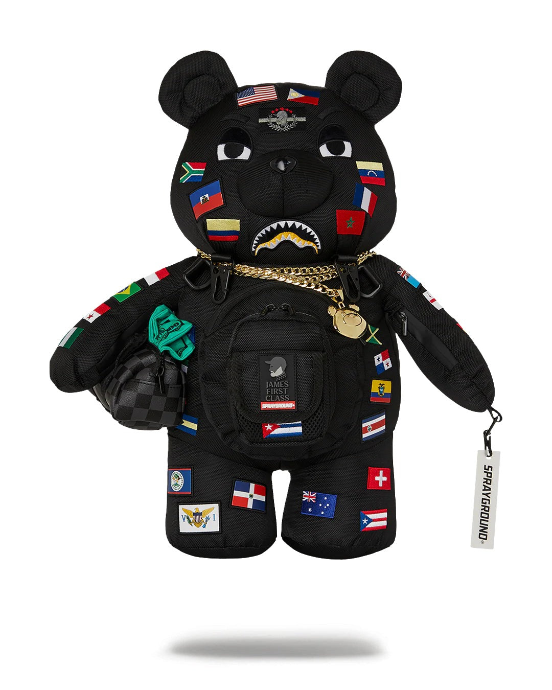 Sac à dos - JAMES FLAGS BEAR BACKPACK - SPRAYGROUND-Magna-Carta Main image