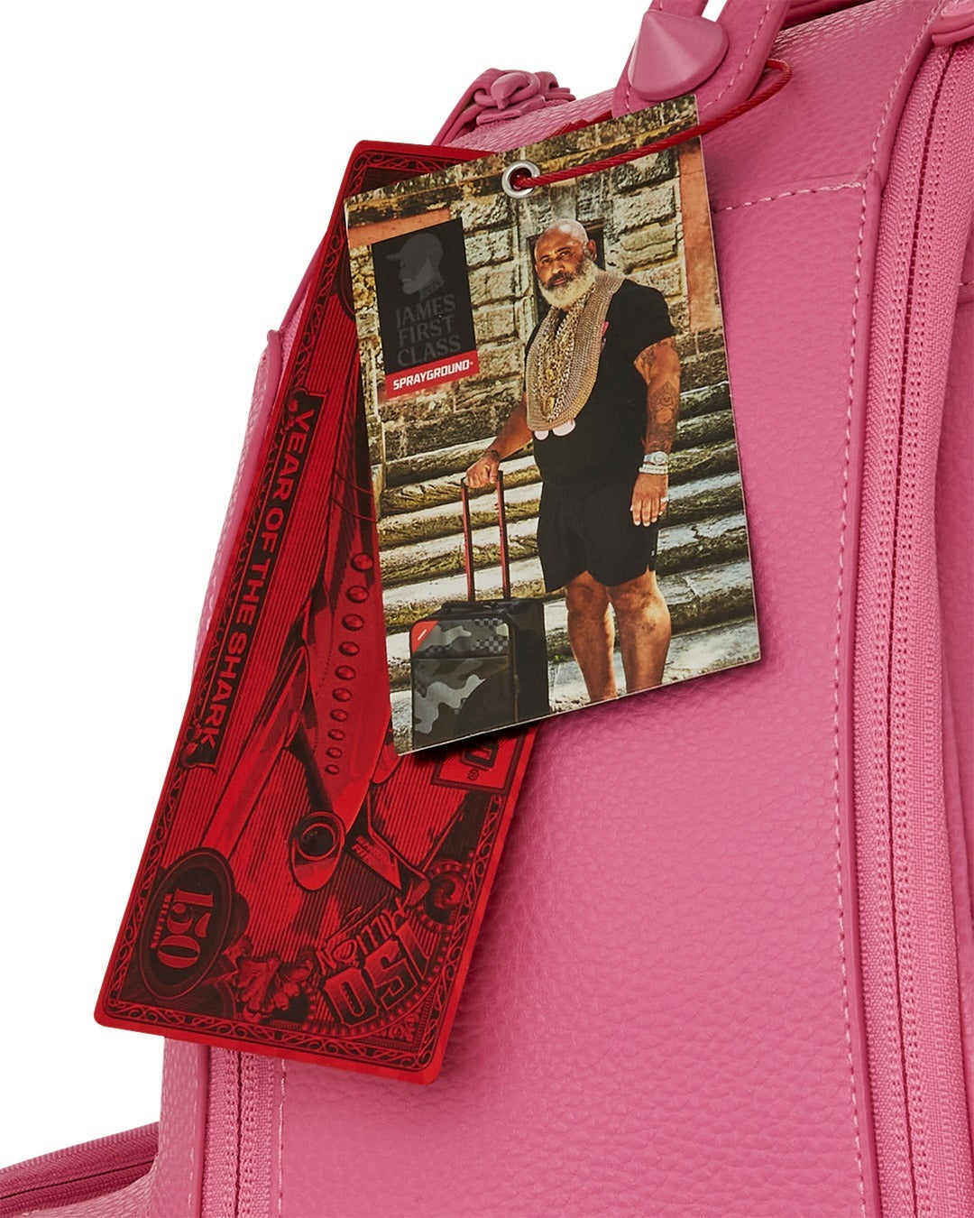 Sac à dos - JAMES GLOBAL PINK CHATEAU BACKPACK - SPRAYGROUND-Magna-Carta