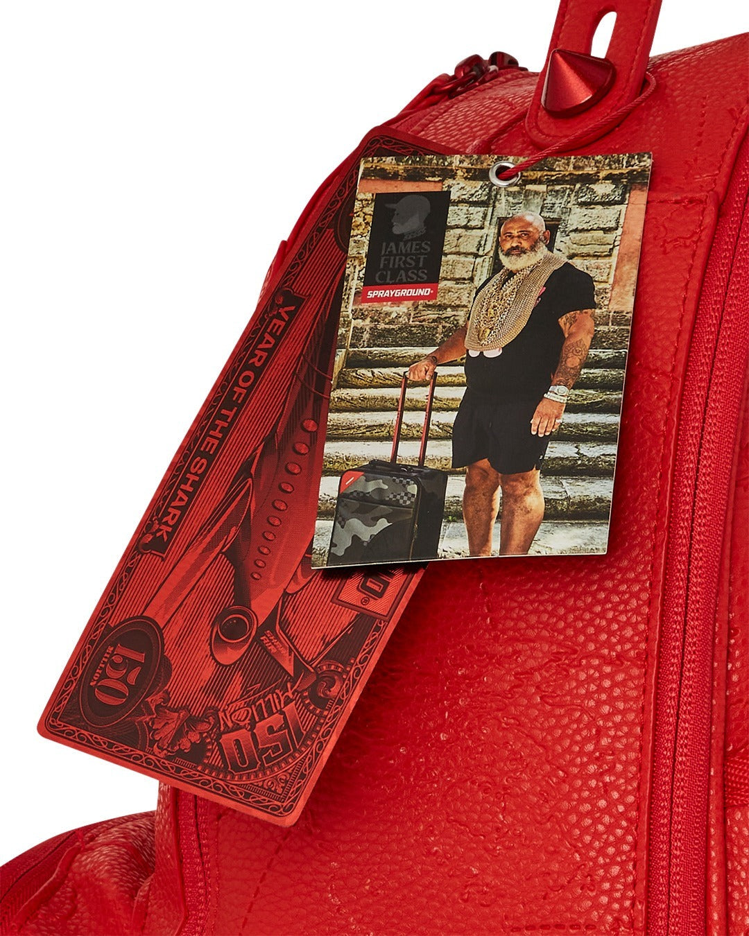 Sac à dos - JAMES GLOBAL RED CHATEAU BACKPACK - SPRAYGROUND-Magna-Carta