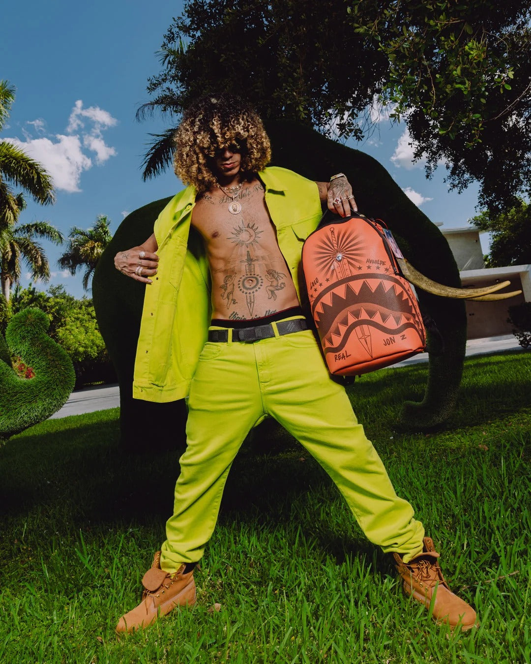 Sac à dos - JON Z TATTOOS BACKPACK - SPRAYGROUND-Magna-Carta