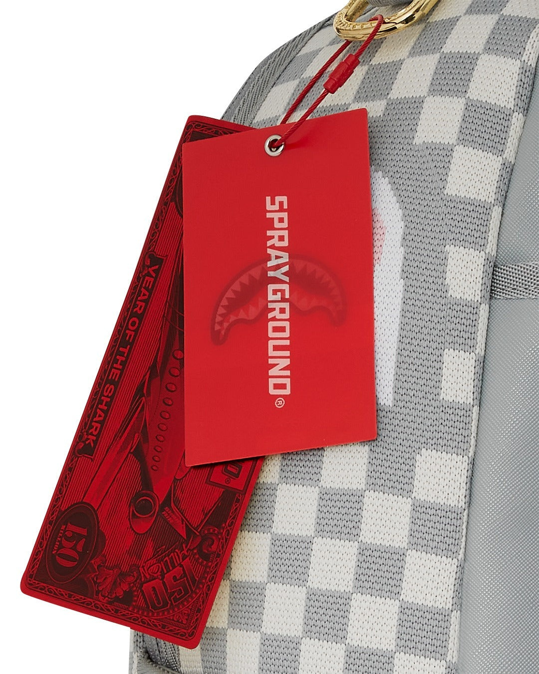 Sac à dos - KNIT SHARKS IN PARIS IN CREAM DLX BACKPACK - SPRAYGROUND-Magna-Carta