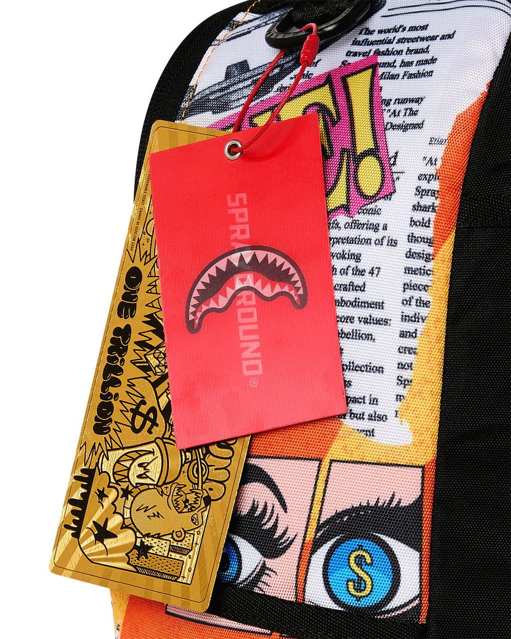 Sac à dos - LIPS MAGAZINE COLLAGE BACKPACK - SPRAYGROUND-Magna-Carta