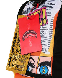 Sac à dos - LIPS MAGAZINE COLLAGE BACKPACK - SPRAYGROUND-Magna-Carta
