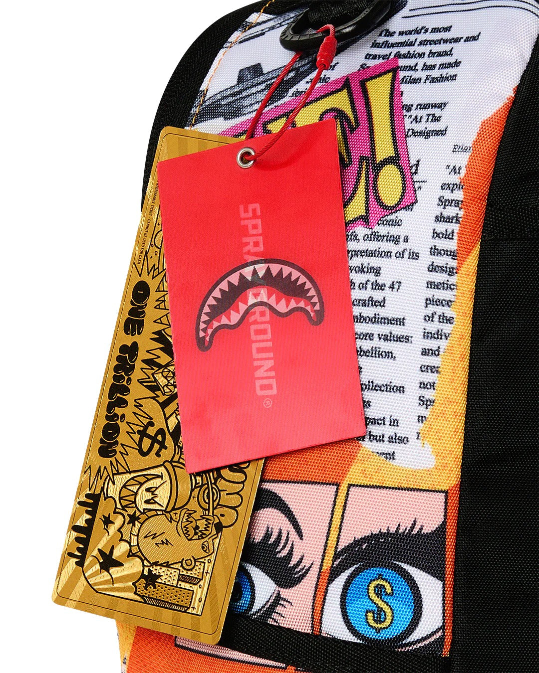 Sac à dos - LIPS MAGAZINE COLLAGE BACKPACK - SPRAYGROUND-Magna-Carta