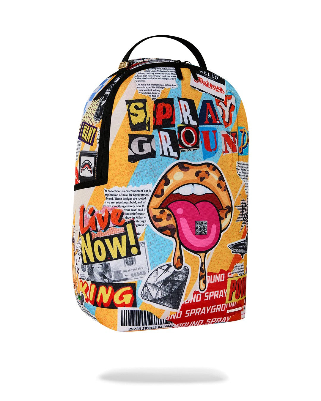 Sac à dos - LIPS MAGAZINE COLLAGE BACKPACK - SPRAYGROUND-Magna-Carta