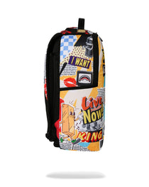 Sac à dos - LIPS MAGAZINE COLLAGE BACKPACK - SPRAYGROUND-Magna-Carta