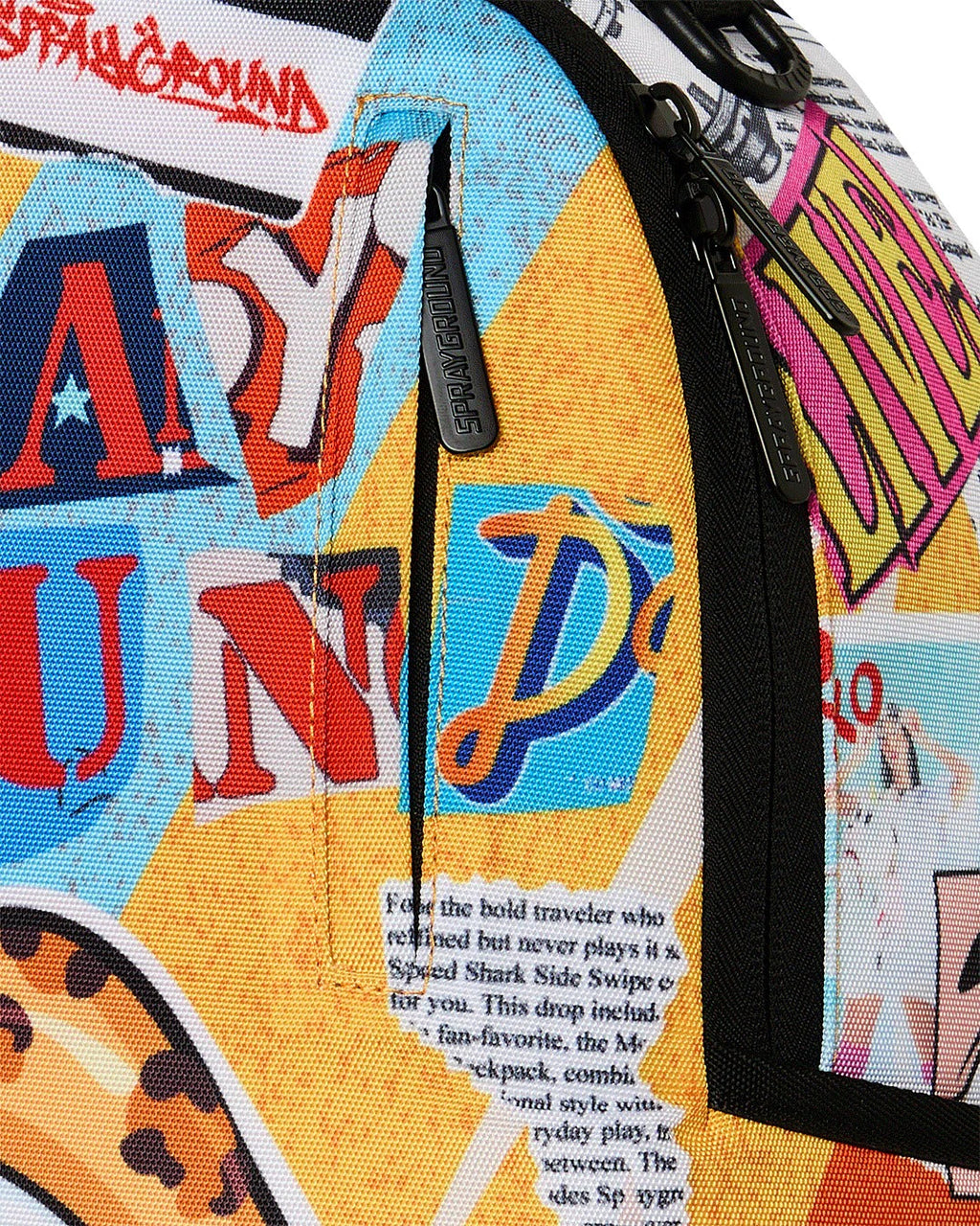 Sac à dos - LIPS MAGAZINE COLLAGE BACKPACK - SPRAYGROUND-Magna-Carta