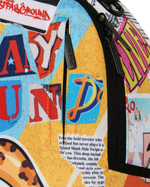 Sac à dos - LIPS MAGAZINE COLLAGE BACKPACK - SPRAYGROUND-Magna-Carta