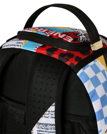 Sac à dos - LIPS MAGAZINE COLLAGE BACKPACK - SPRAYGROUND-Magna-Carta
