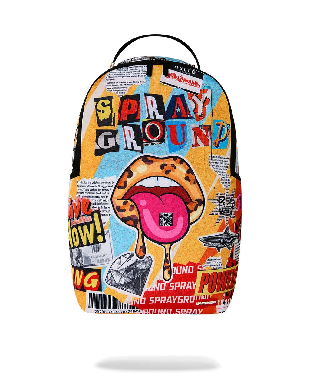 Sac à dos - LIPS MAGAZINE COLLAGE BACKPACK - SPRAYGROUND-Magna-Carta