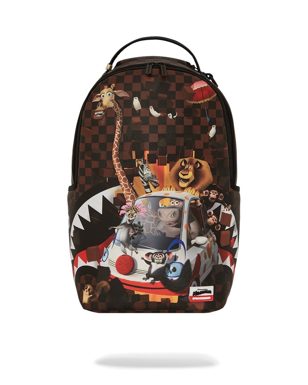 Sac à dos - MADAGASCAR CHECKER SMASH DLXSV BACKPACK - SPRAYGROUND-Magna-Carta Main image
