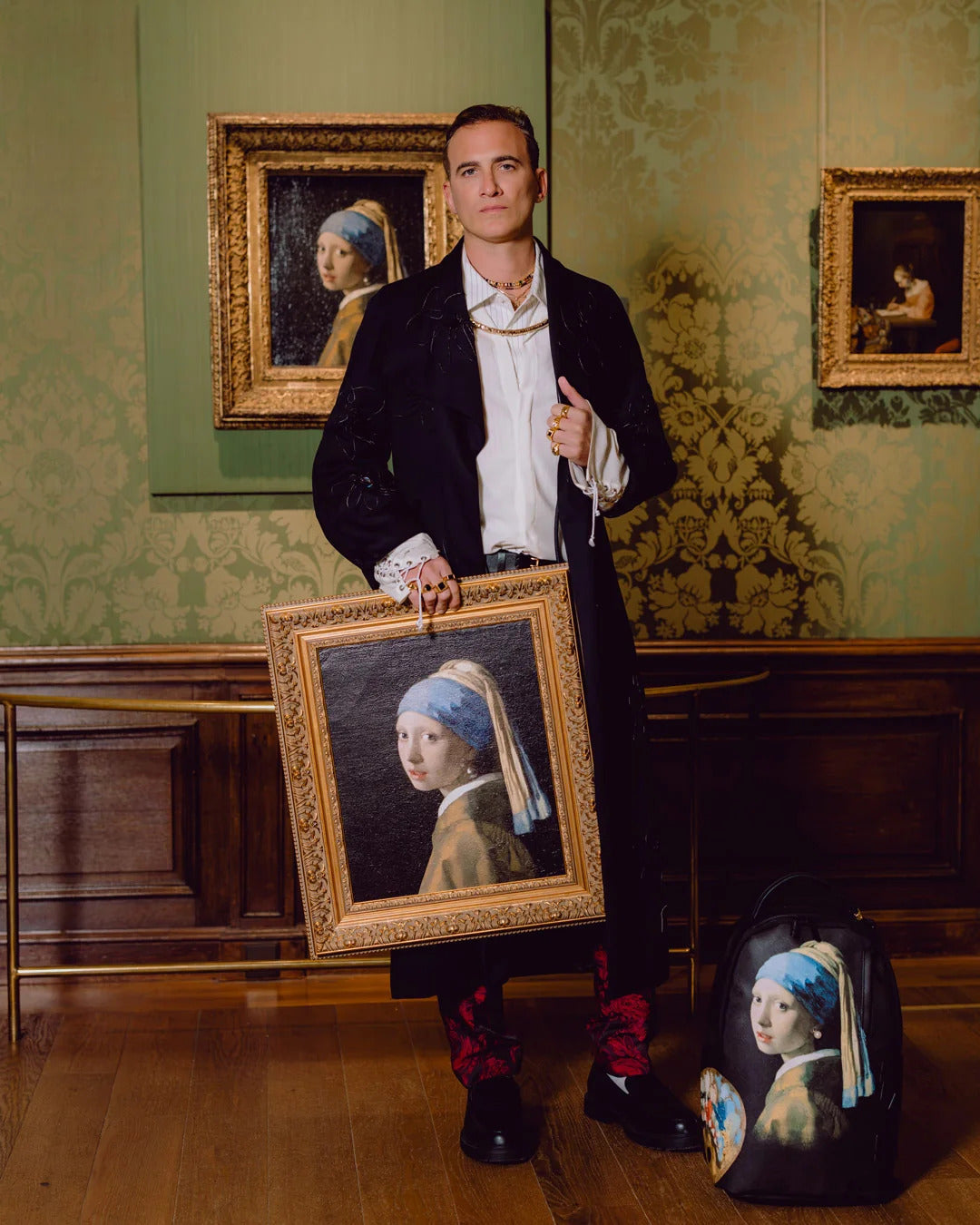 Sac à dos - MAURITSHUIS MUSEUM GIRL WITH A PEARL EARRING BACKPACK - SPRAYGROUND-Magna-Carta
