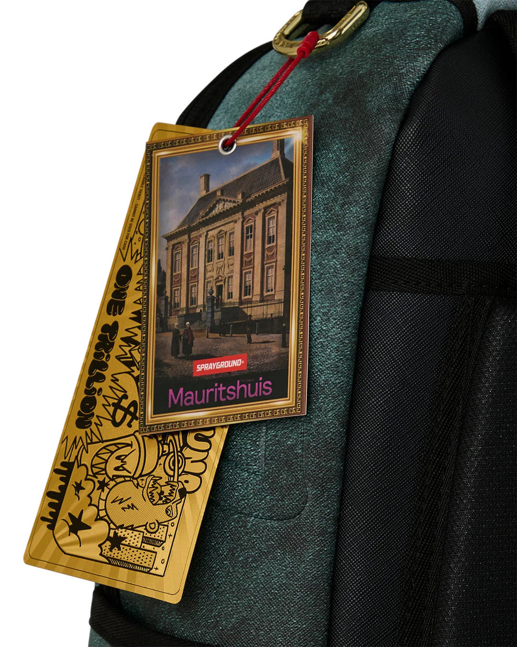 Sac à dos - MAURITSHUIS MUSEUM GIRL WITH A PEARL EARRING FRAME BACKPACK - SPRAYGROUND-Magna-Carta