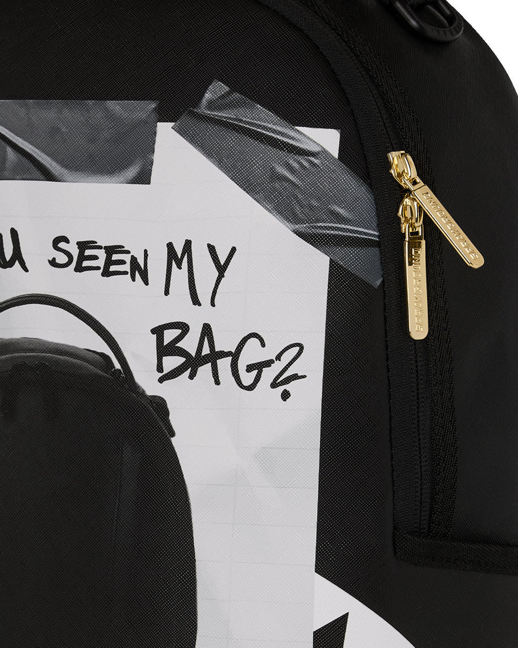 Sac à dos - MISSING BAG FLYER ON BAG WITH REAL CUT STRIPS BACKPACK - SPRAYGROUND-Magna-Carta