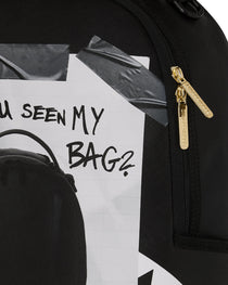 Sac à dos - MISSING BAG FLYER ON BAG WITH REAL CUT STRIPS BACKPACK - SPRAYGROUND-Magna-Carta