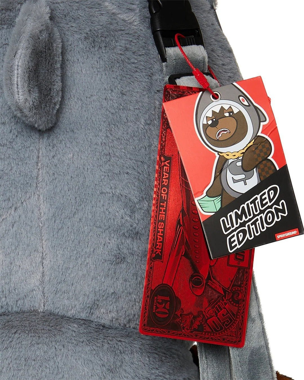 Sac à dos - MONEY BEAR IN SHARK COSTUME BEAR BACKPACK - SPRAYGROUND-Magna-Carta