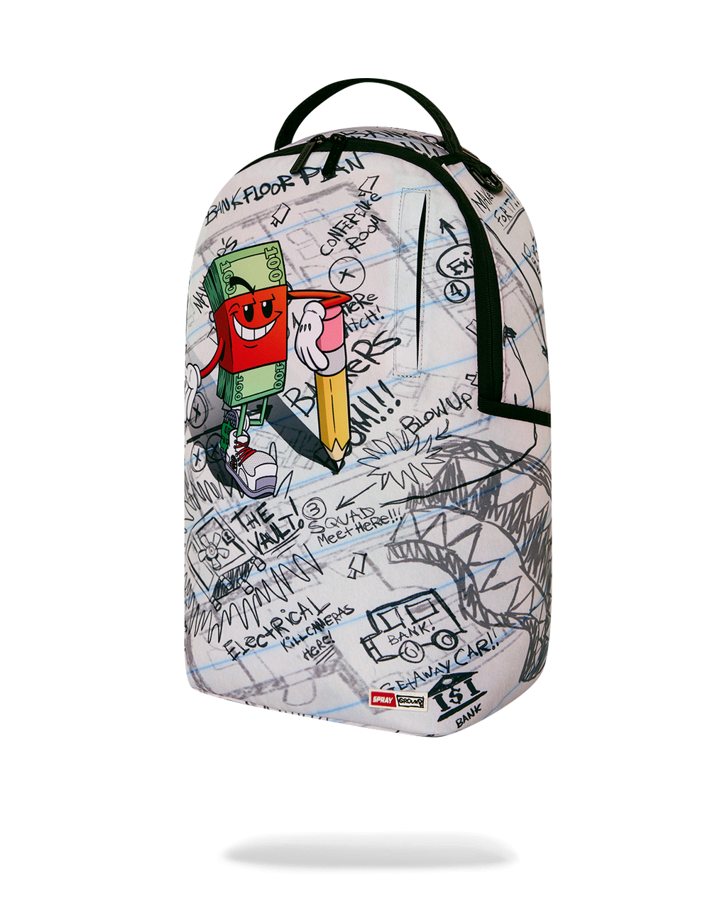 Sac à dos - MONEY BOY PENCIL DOODLES - SPRAYGROUND-Magna-Carta