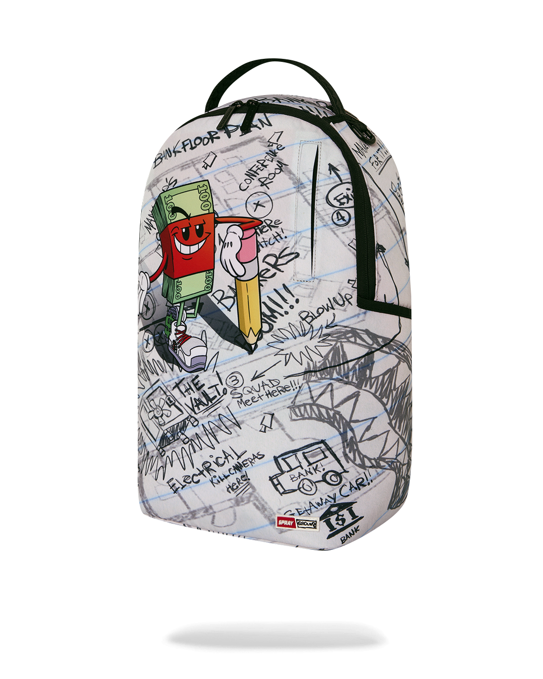 Sac à dos - MONEY BOY PENCIL DOODLES - SPRAYGROUND-Magna-Carta