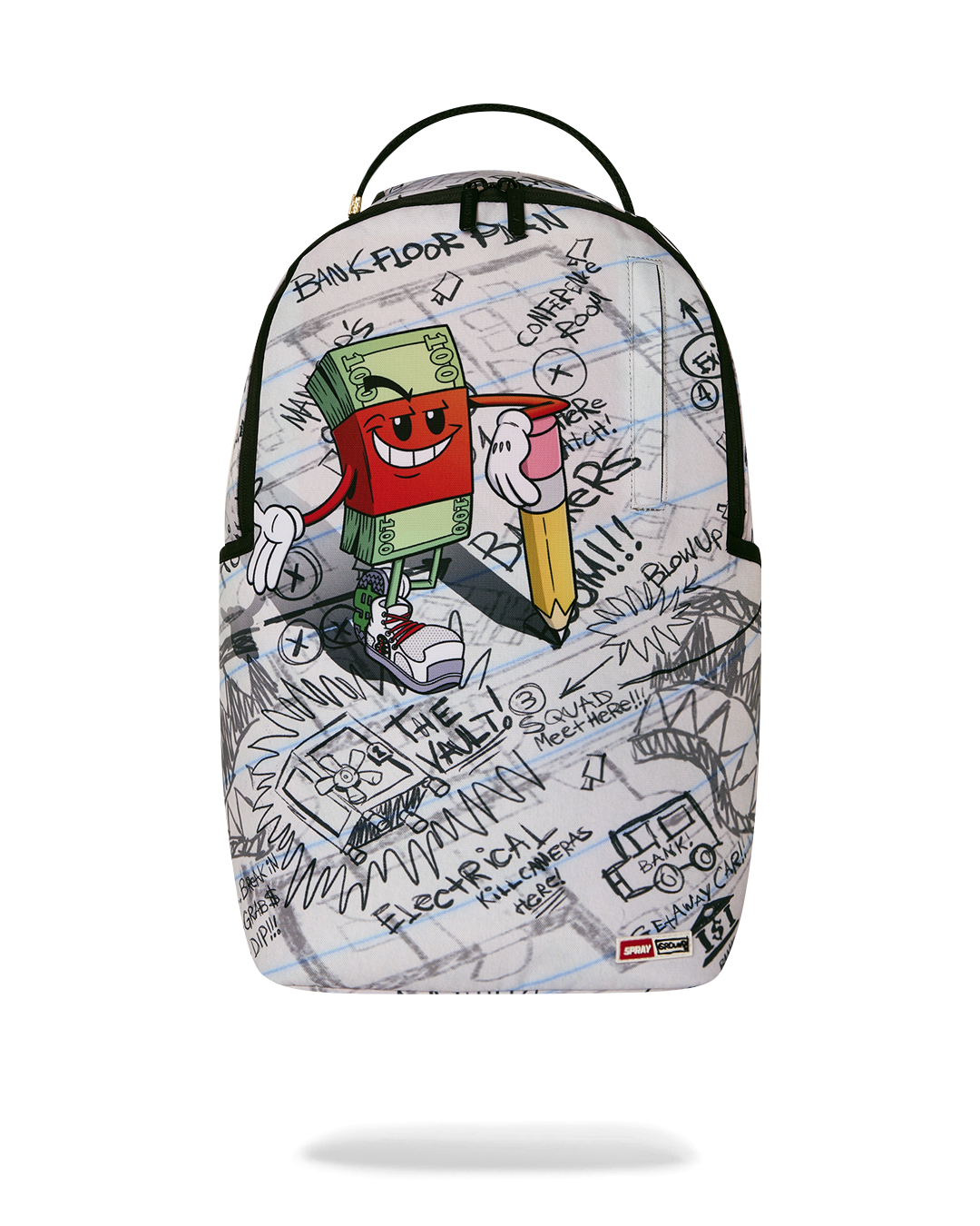 Sac à dos - MONEY BOY PENCIL DOODLES - SPRAYGROUND-Magna-Carta Main image