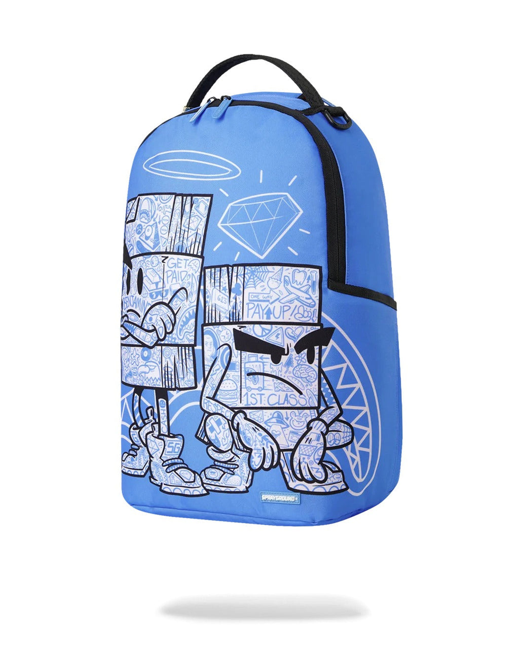 Sac à dos - MONEY BOYS COLOR BLOCK DOODLE BACKPACK - SPRAYGROUND-Magna-Carta