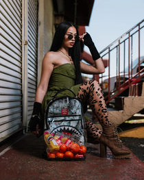 Sac à dos - MONEY PILE DLXS CLEAR BACKPACK - SPRAYGROUND-Magna-Carta