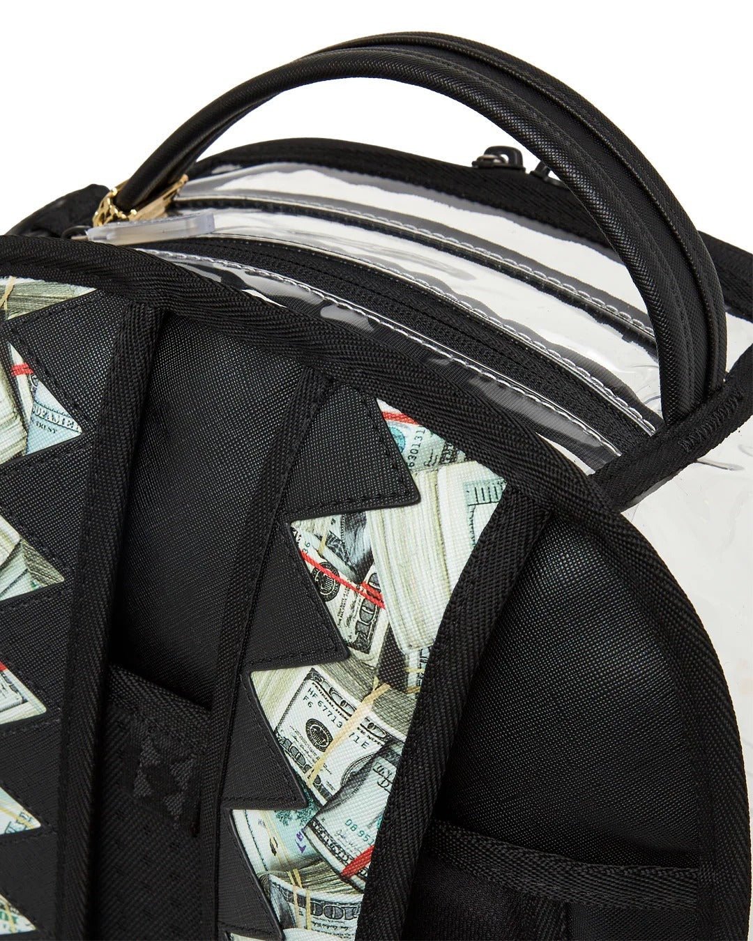 Sac à dos - MONEY PILE DLXS CLEAR BACKPACK - SPRAYGROUND-Magna-Carta