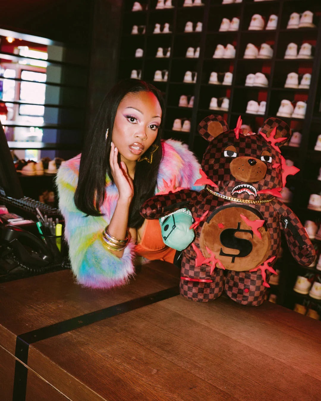 Sac à dos - NINJA STAR BEAR BEAR BACKPACK - SPRAYGROUND-Magna-Carta