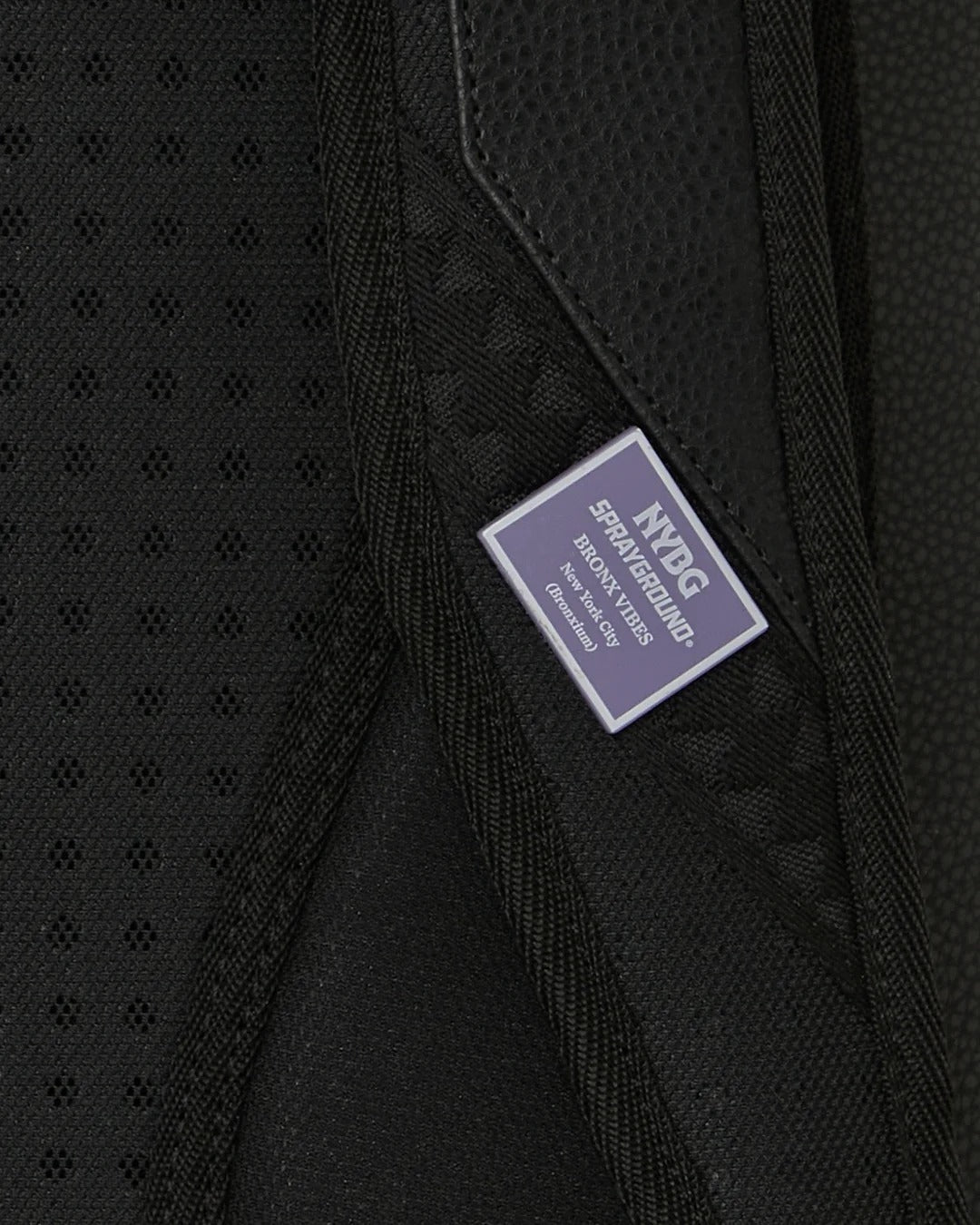 Sac à dos - NYBG BLACK LEATHER FLOWERS BACKPACK - SPRAYGROUND-Magna-Carta