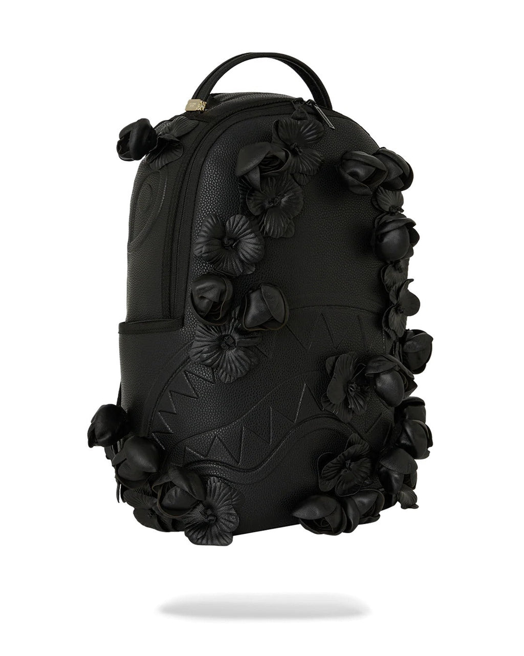 Sac à dos - NYBG BLACK LEATHER FLOWERS BACKPACK - SPRAYGROUND-Magna-Carta