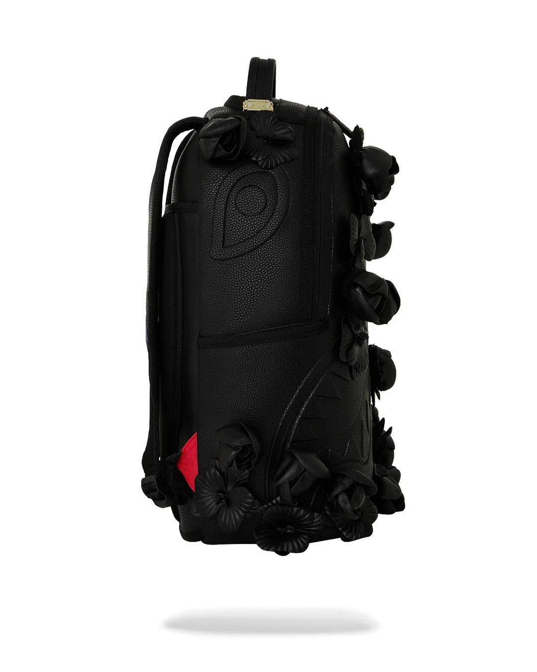 Sac à dos - NYBG BLACK LEATHER FLOWERS BACKPACK - SPRAYGROUND-Magna-Carta