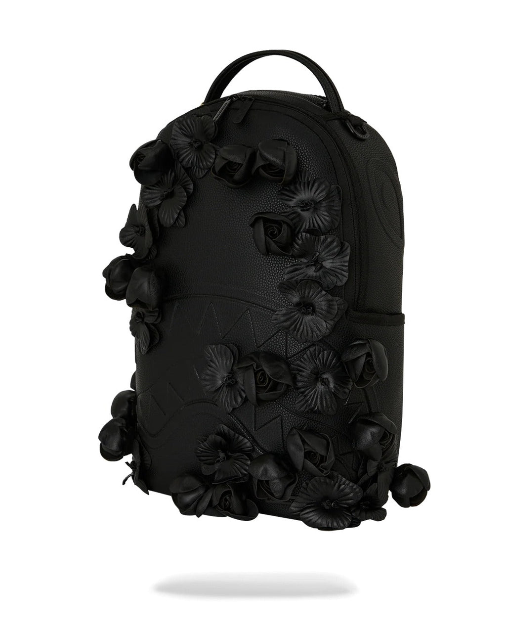 Sac à dos - NYBG BLACK LEATHER FLOWERS BACKPACK - SPRAYGROUND-Magna-Carta