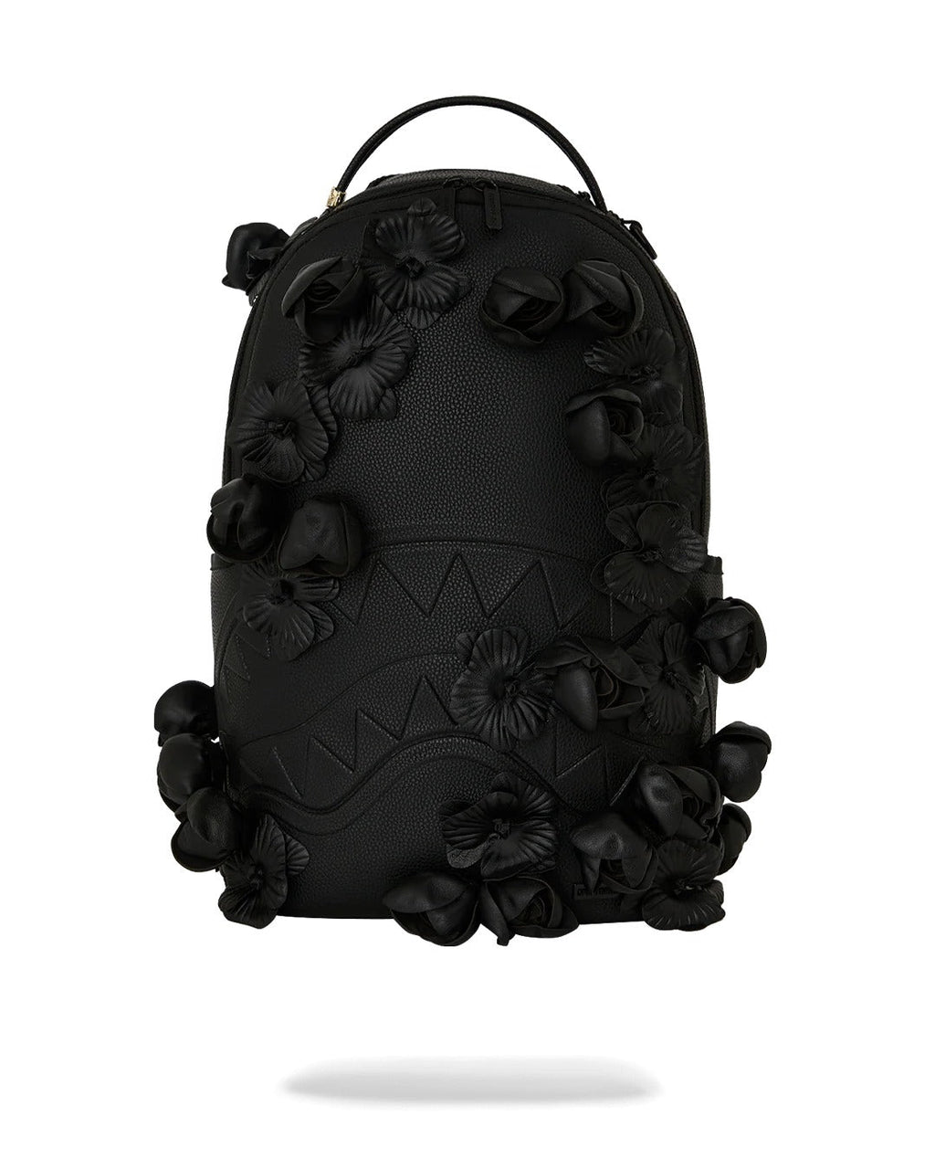 Sac à dos - NYBG BLACK LEATHER FLOWERS BACKPACK - SPRAYGROUND-Magna-Carta