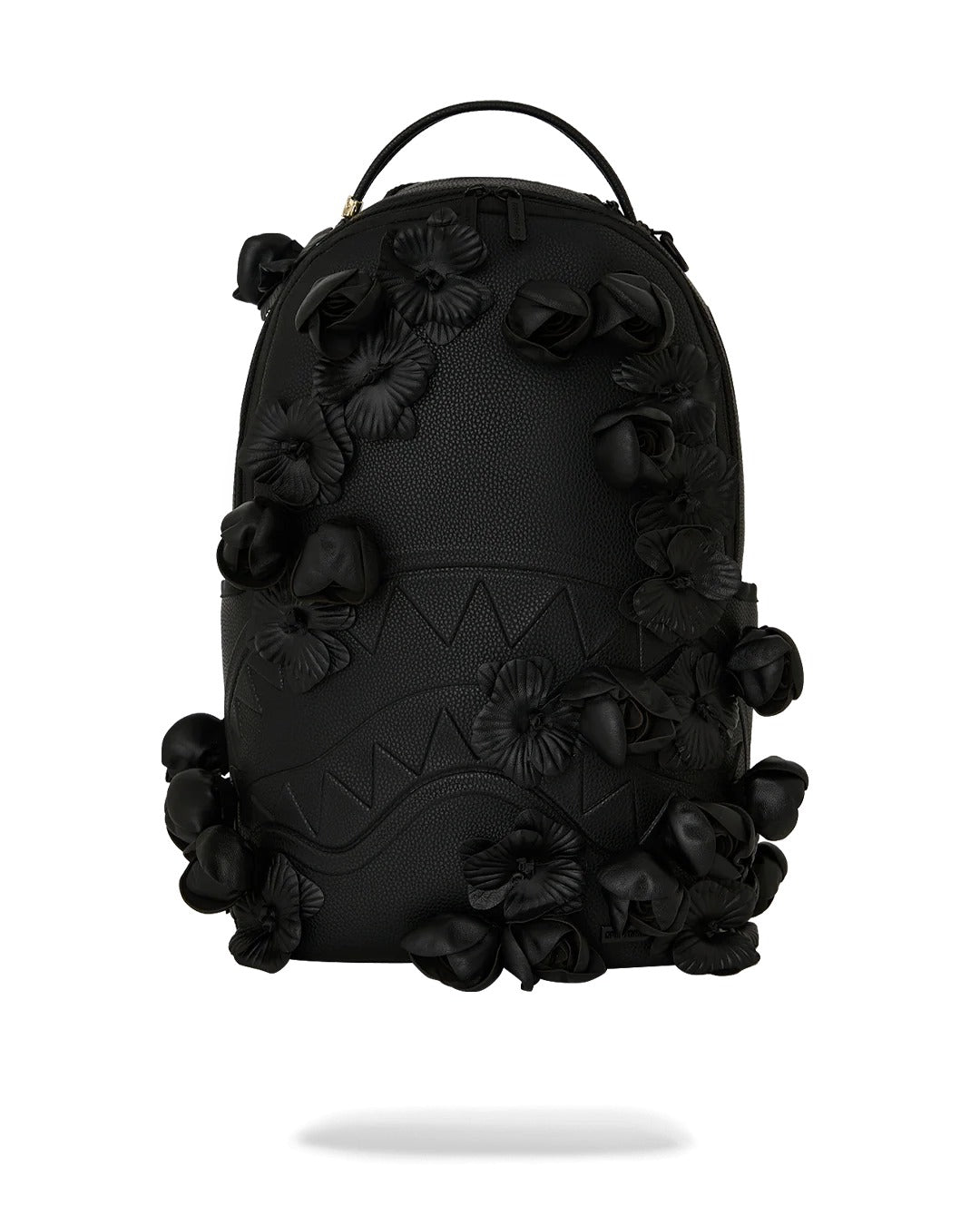 Sac à dos - NYBG BLACK LEATHER FLOWERS BACKPACK - SPRAYGROUND-Magna-Carta