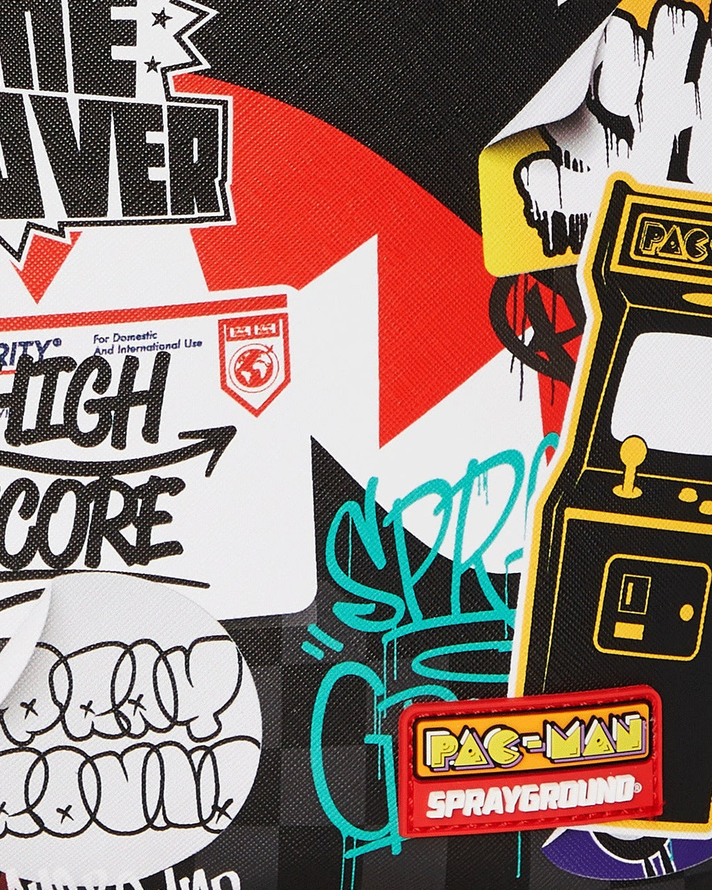 Sac à dos - PACMAN STICKERS DLXSV BACKPACK - SPRAYGROUND-Magna-Carta