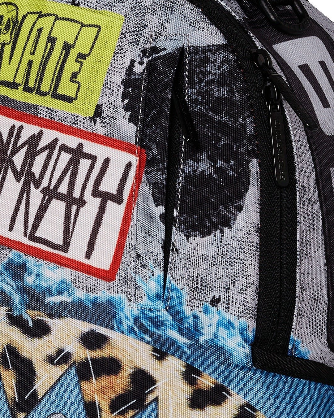Sac à dos - PATCHWORK PUNK DLXR BACKPACK - SPRAYGROUND-Magna-Carta