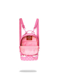 Sac à dos - PINK NEW CHECK FACES MINI BACKPACK - SPRAYGROUND-Magna-Carta