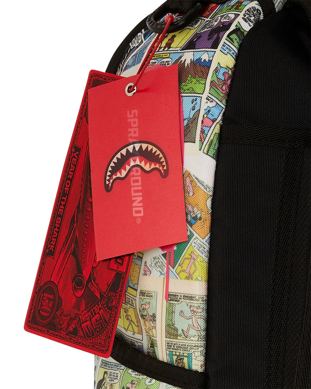 Sac à dos - PINK PANTHER PAINTING SHARKMOUTH DLXR BACKPACK - SPRAYGROUND-Magna-Carta