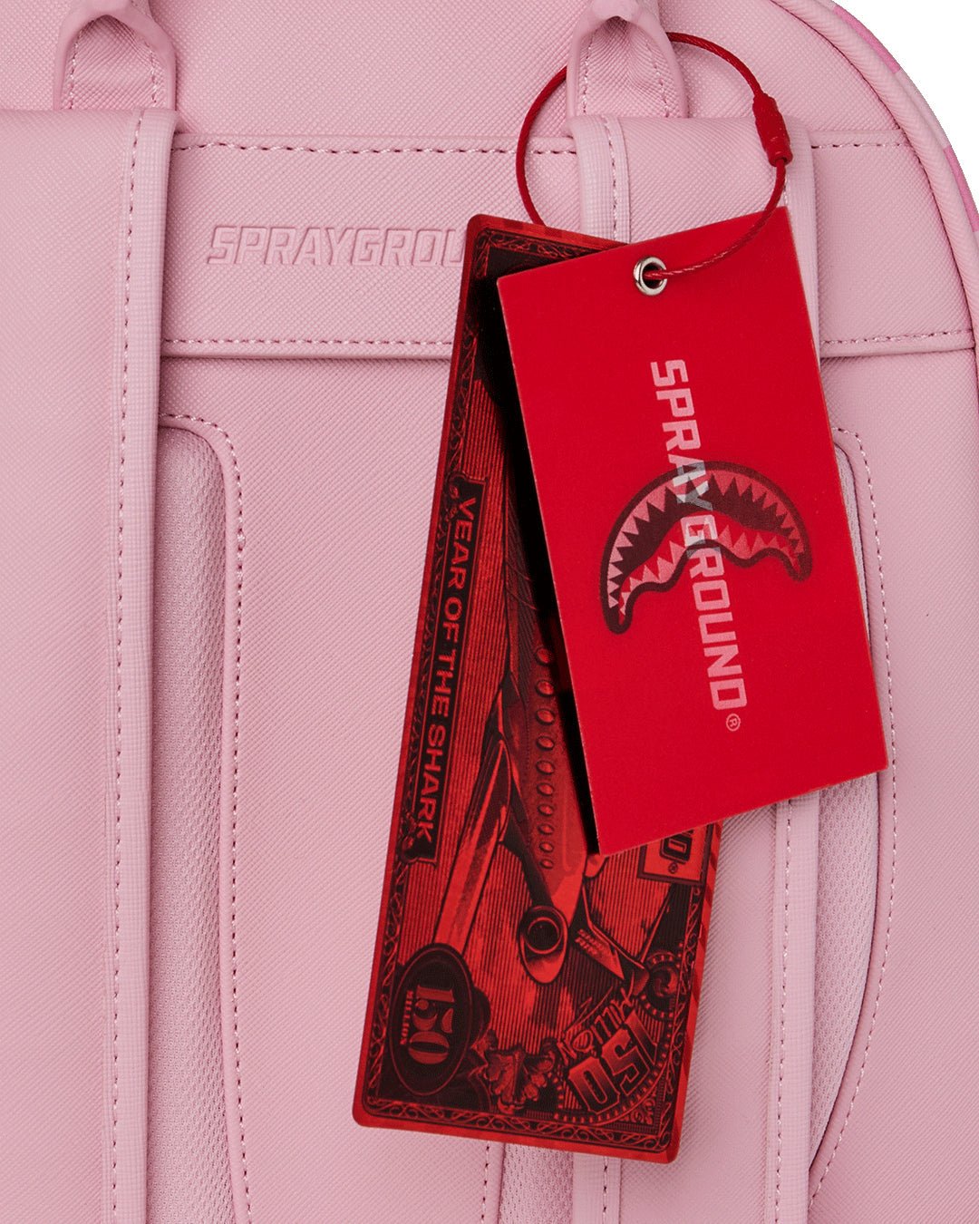 Sac à dos - PINK SHARKS IN PARIS PATCH SAVAGE BACKPACK - SPRAYGROUND-Magna-Carta